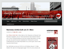 Tablet Screenshot of antifa-essen.de